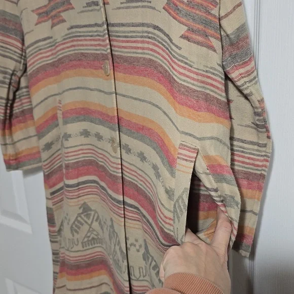 Soft Surroundings Ranch House Blanket Coat Luna Duster - Picture 6 of 6